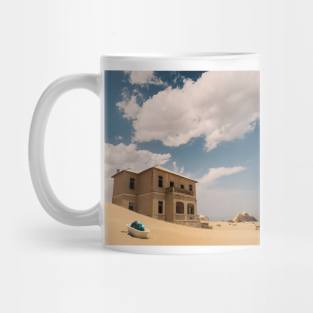 Sand House - Collage/Surreal Art Mug